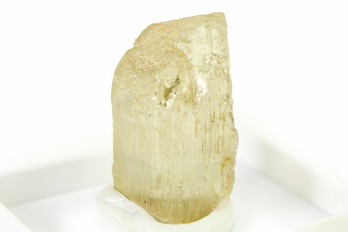 Terminated Yellow Marialite (Scapolite) Crystal - Tanzania #317203